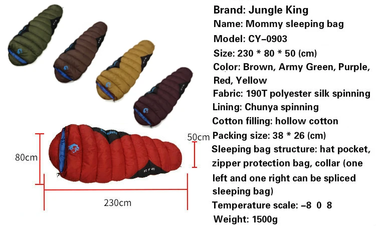 -8℃ Winter Sleeping Bag 2