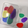 6pcs/Set Children's Sensory Educational Toy Fidget Toys Color Silicone Stone for Autism Kids Adults Emotional Stress Relief Toys 6