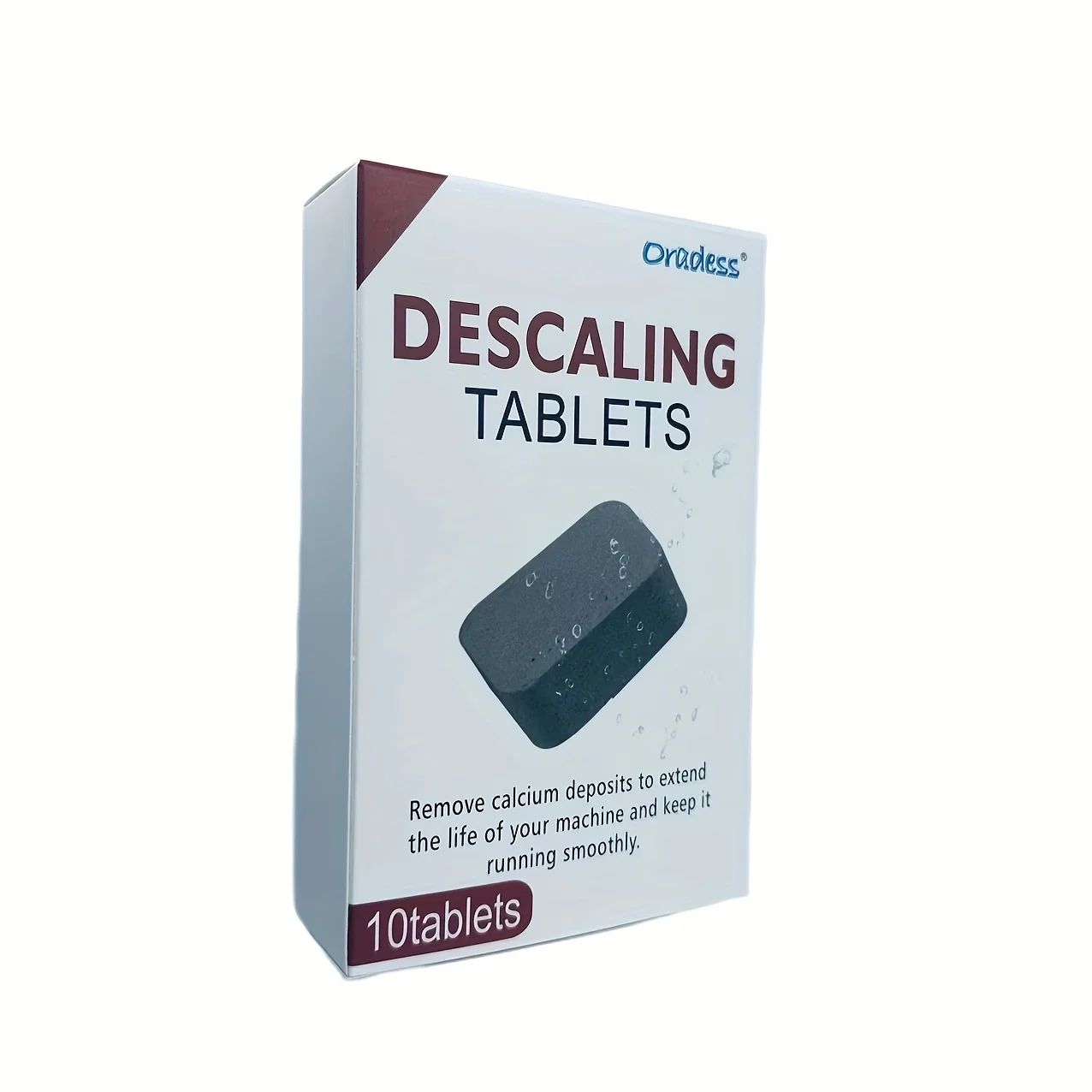 טבליות ניקוי ניידות למכונות קפה - מסיר קלציום מהיר לניקוי עמוק של מכונות קפה, קומקום, מיכל מים