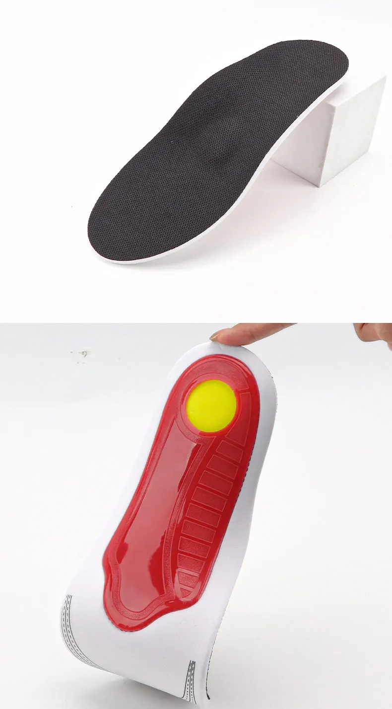 1 pereche branț ortopedic pentru picior plat Suport arc pentru fasciita plantară Pantofi branțuri bărbați femei EVA absorbant șoc anti-alunecare_voghion.com