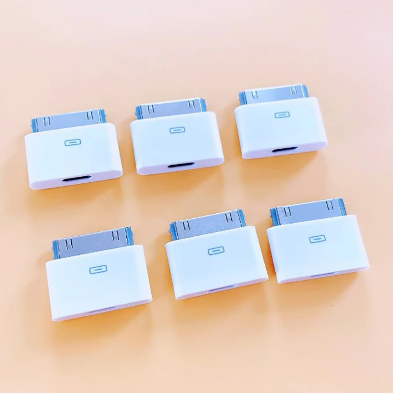 30Pin Adapter 8Pin Male To 30 Pin Female Charging Sync Converter For IPhone 4 4S IPad 2 3 IPod Touch Charger Cable