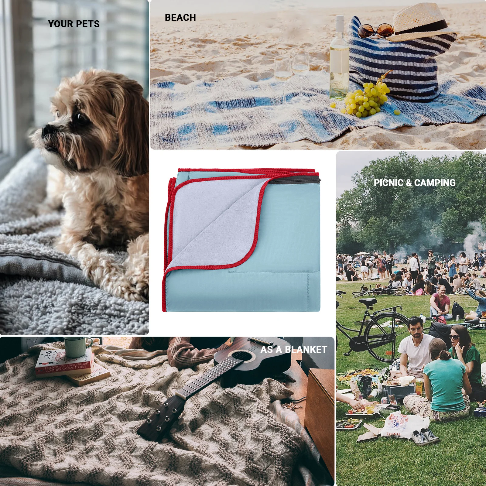 KingCamp Outdoor Picnic Blanket 6