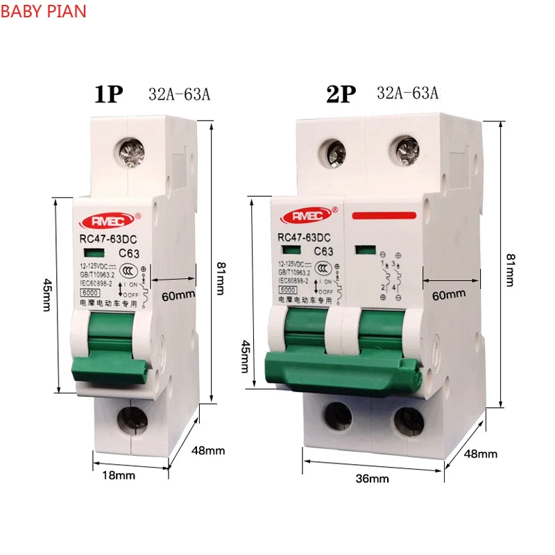 High-Capacity Multi-Voltage DC Circuit Breaker for Solar and RV Battery Systems