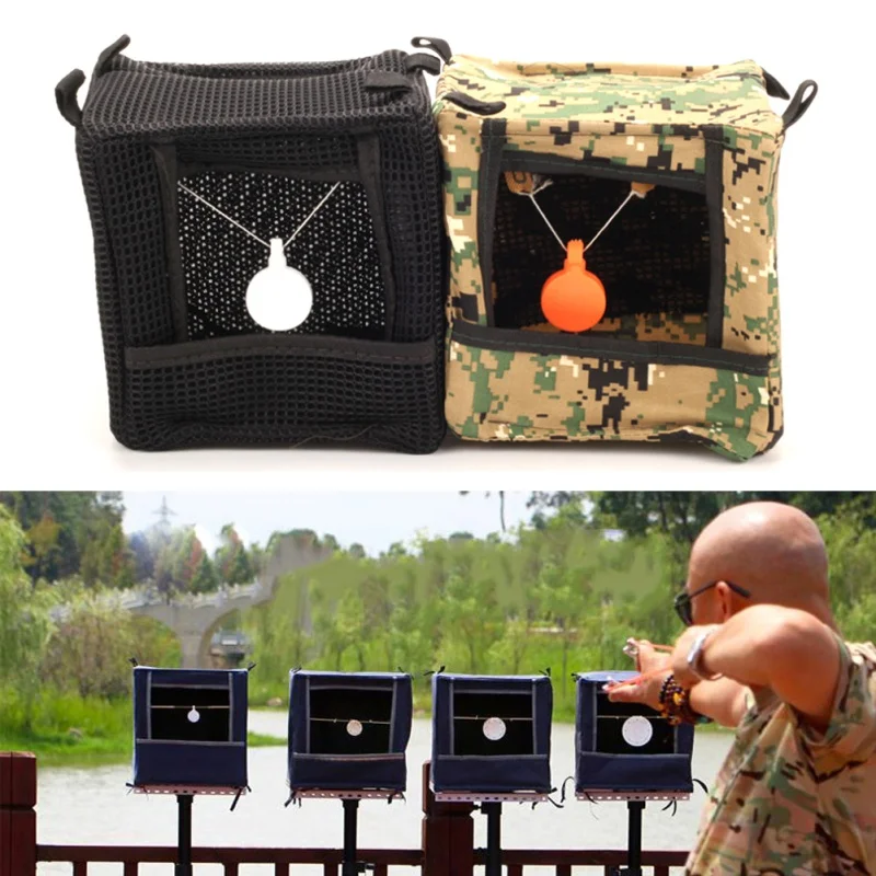 

Foldable Slingshot Target Box Cloth Recycle Shooting Archery Hunting Catapult Case Holder For Practice Outdoor Shooting Skill