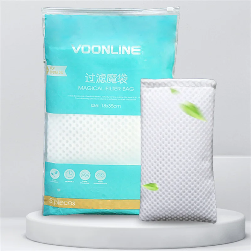 

VOONLNE magic carpet filter cotton thickened overflow prevention magic bag fish tank special filter bag wet and dry separation