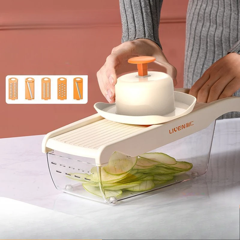 Multifunctional Slicer Shredded Potatoes and Carrots Grater Multi-functional Slicer for Household Kitchen vegetable cutter
