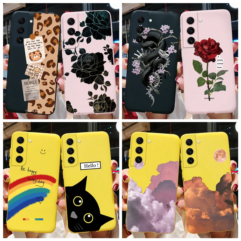 Per Samsung Galaxy S20 Fe S 20 Fe S20Fe Fan Edition Custodia Antiurto Flower Cover Per Samsung S20 Fe 5G Phone Fundas Soft Bumper