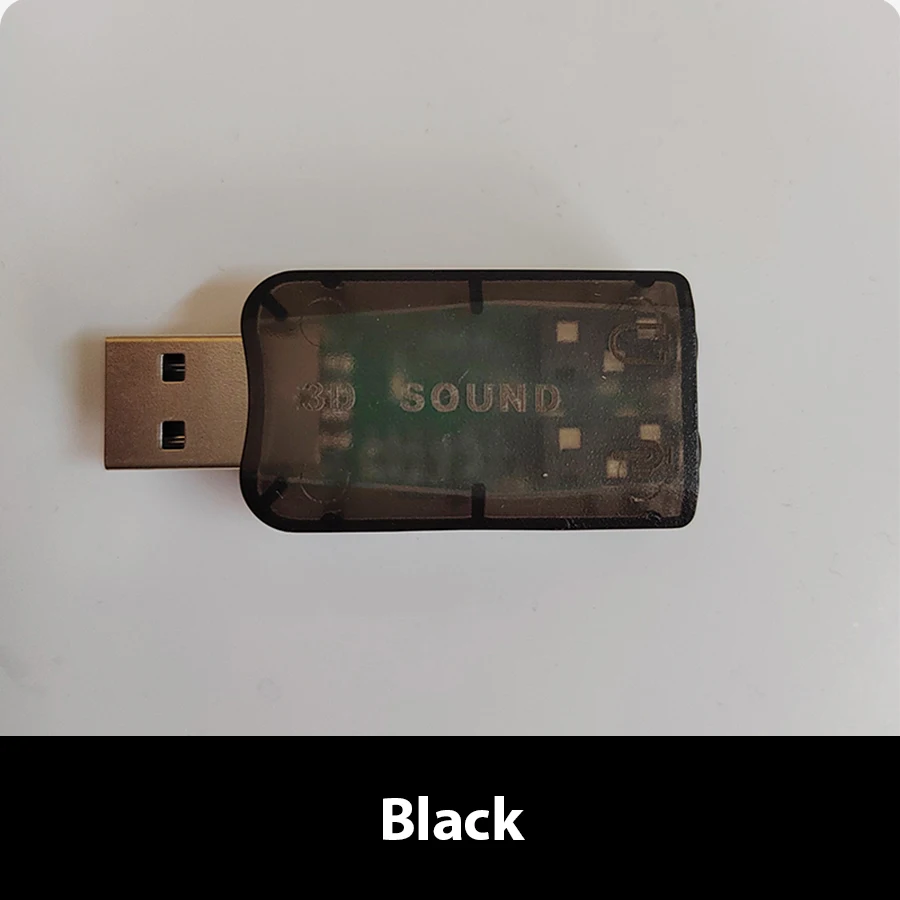 5.1 canal sonore USB carte son indépendante ordinateur externe pour remplacer la carte son USB pour ordinateur portable PCI USB vers interface audio