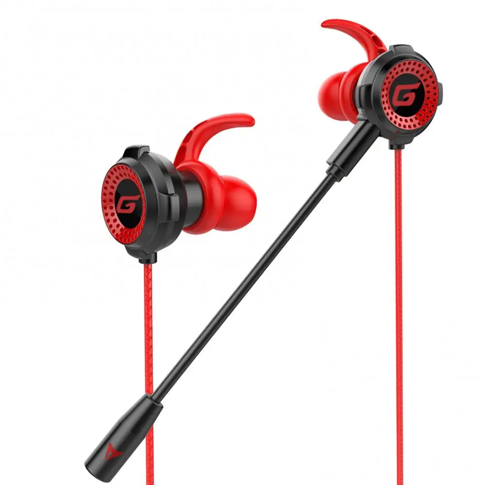 Magnetic Wired In-ear Gaming Headphones With Microphone For Pc_voghion.com