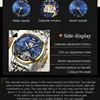 OLEVS 9910 Tourbillon Men Automatic Watch Original Waterproof Luminous Calendar Watch Skeleton Brand Luxury Men Mechanical Watch 4