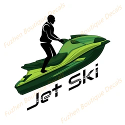 Fuzhen – décalcomanies de Boutique, accessoires extérieurs, Logo de location de Jet Ski, autocollants de personnalité amusants, style de voiture étanche 