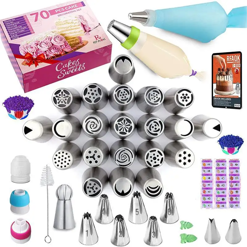 

Snow Style Pastry Nozzle, New Year, Christmas Snowflakes, Piping Tips, Fondant Cake, DIY Decorating Tools, Kitchen Accessories