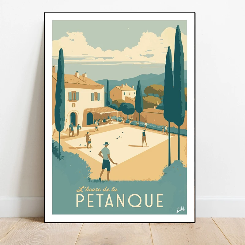 Poster for Sale avec l'œuvre « Champignon Boule Disco - Aquarelle