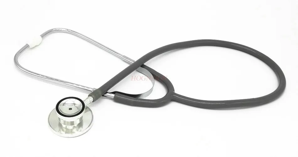1pcs Homes Double Dual Head Stethoscope Nurse Medical Student Home Use Heart Beats Health Care Monitor