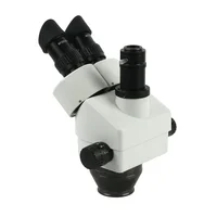 Simul Focal Industrial Trinocular Stereo Microscope Magnification Continuous Zoom 7X - 45X For LAB Phone PCB Repair Soldering 2