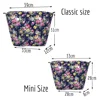 TANQU New Colorful Waterproof Inner Lining Insert Zipper Pocket for Classic Mini Obag Canvas  Inner Pocket for O Bag 2