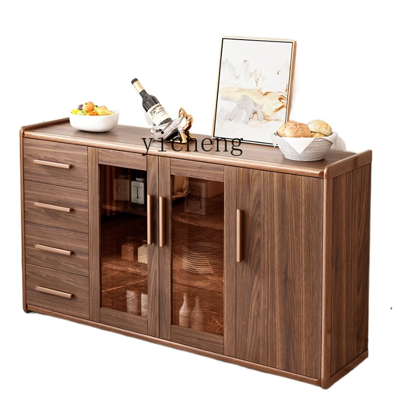 

XL Solid Wood Sideboard Dining Room Locker Wall Home Kitchen Cupboard Side Cabinet Tea Cabinet