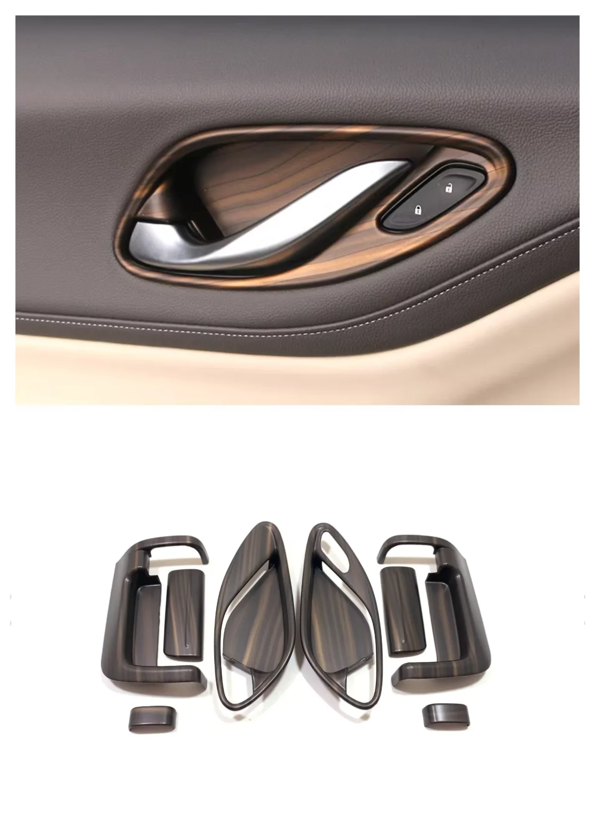 

Suitable for Inner door bowl handle decoration for Dongfeng VOYAH Dreamers from 2022 to 2024