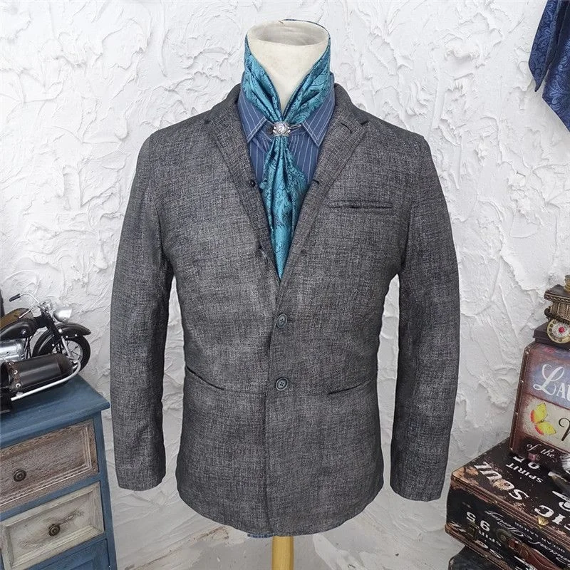 

Мужская кожаная куртка из 100% натурального меха, роскошная куртка на черном фоне, плавающий серебристый специальный костюм ручной работы, очень мягкий замшевый мужской костюм