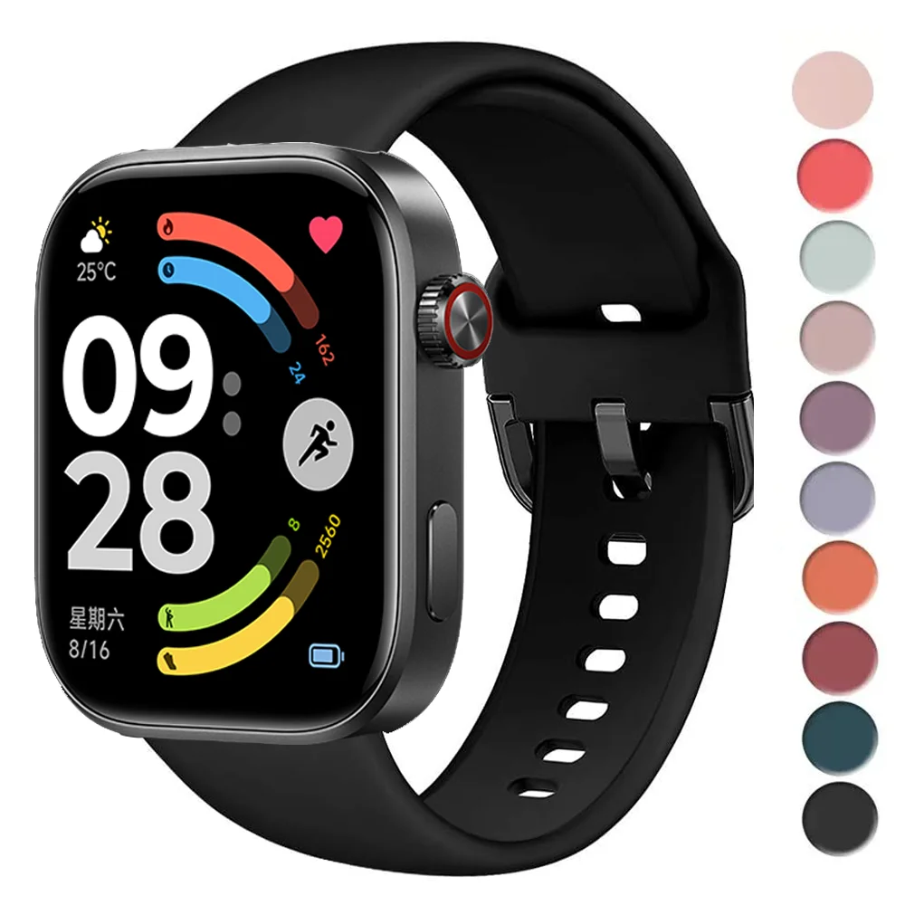 Breathable Silicone Sports Strap - Universal Replacement Bracelet