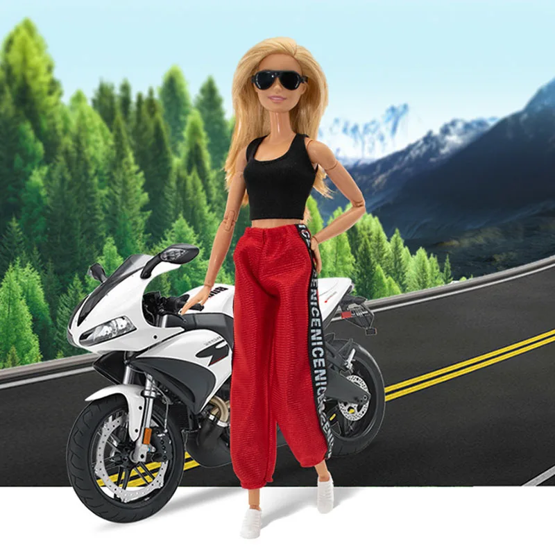 Handmade Tank Vest Dress For 11.5" Dolls - Fits Barbie & 30cm Fashion Dolls