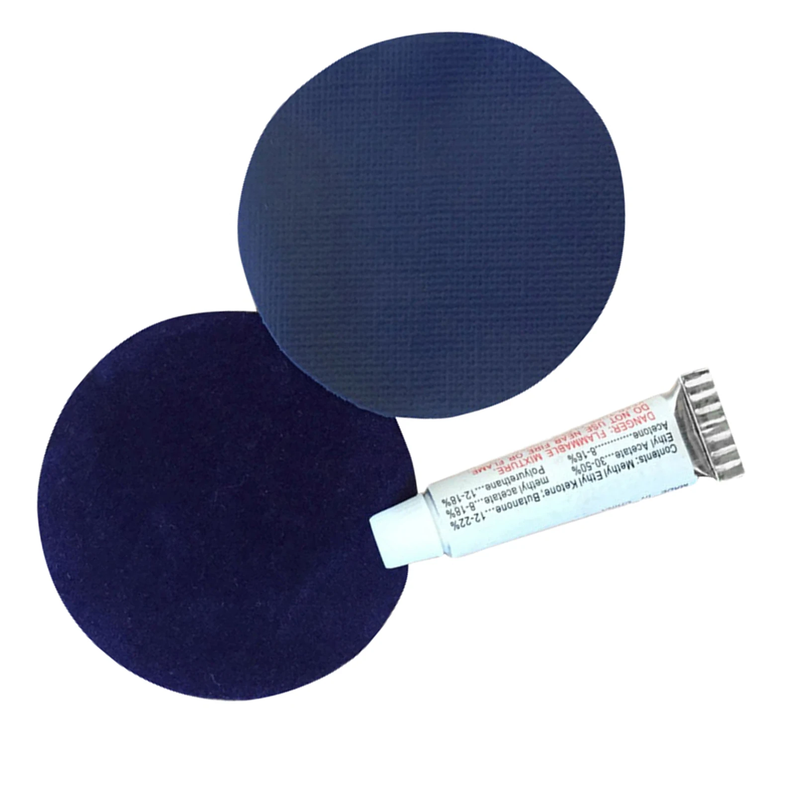 Rubber Sofa Repair Kit Patches Glue Vinyl Fabric & Plastic Repair