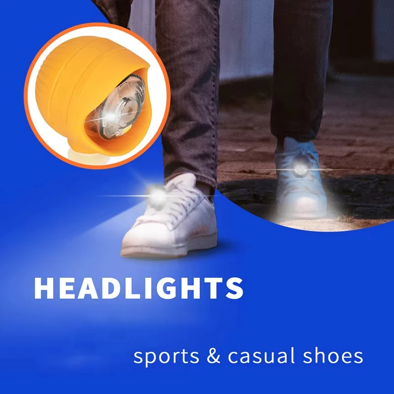 Waterproof Multi-Mode Shoe Lights – Vibrant Charms