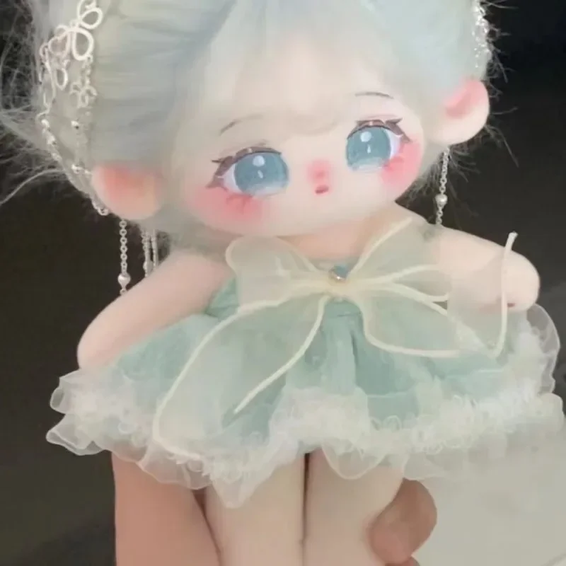 

Plush Toys Hair Accessories Clothes Decor 20cm Doll Accessories Cute Headband Plush Doll Headwear Fashion Doll Dresses