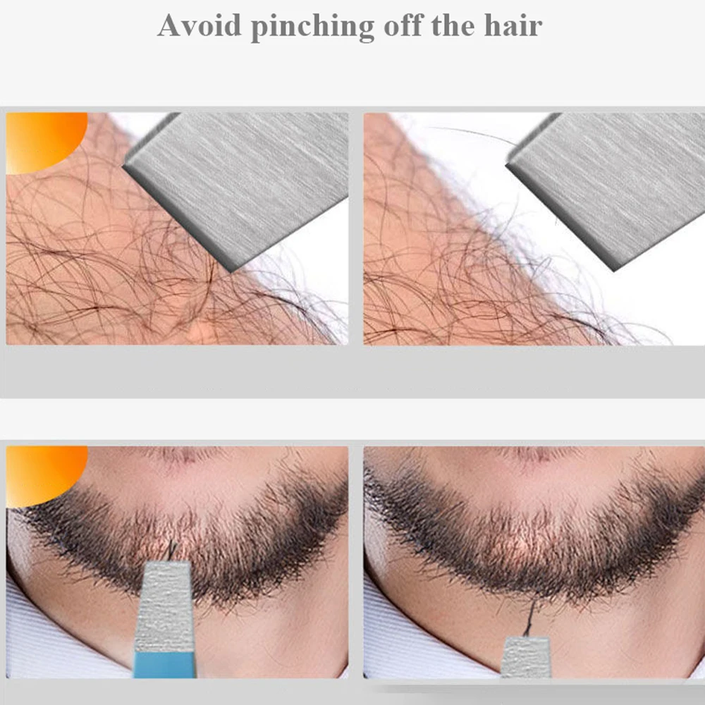 4pcs 고품질 눈썹 족집게 다채로운 헤어 뷰티 미세 헤어 풀러 스테인레스 스틸..