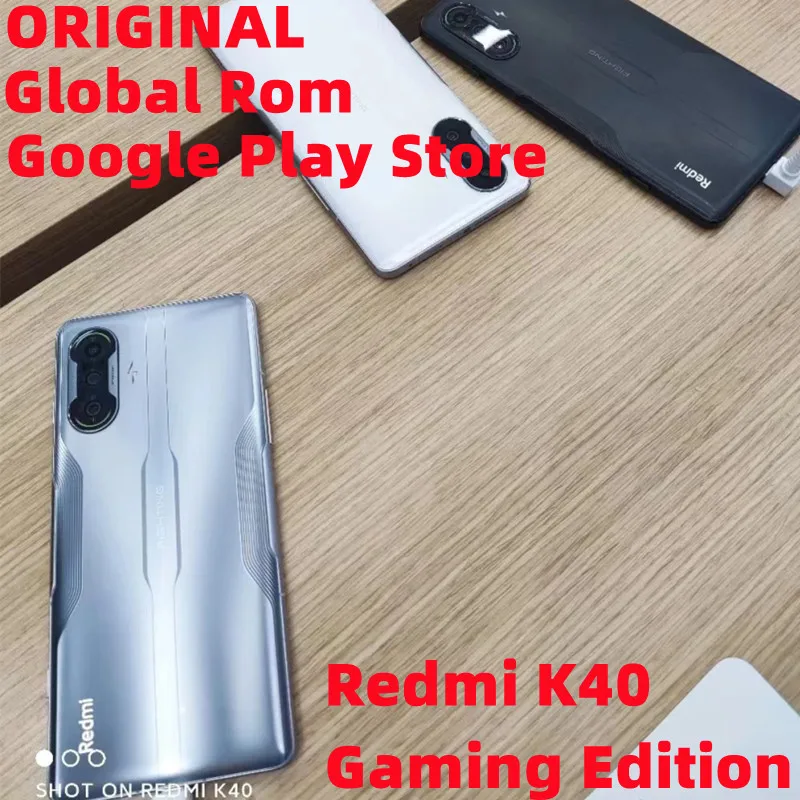 New Global ROM Xiaomi Redmi K40 Gaming Smartphone Dimensity 1200 Octa Core 120Hz Display 64MP Camera cellphone Android Original