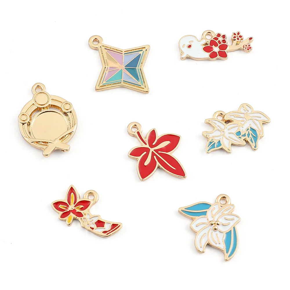 Mix 10pcs/pack Perfume Crystal Metal Charms Golden Pendants Earring Diy  Fashion Jewelry Accessories 18*30mm Enamel Charms - Charms - AliExpress