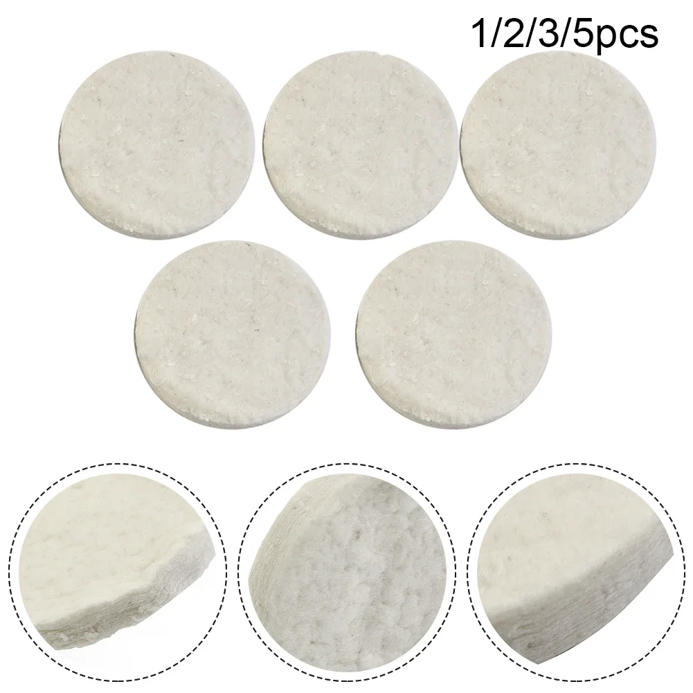 Ceramic Wool Sponge Cotton Round 8.6x1.2cm Firplace Firebox Safety Bio Fire Heating Cooling Air Fireplaces Stove 1/2/3/5pc ceramic insulation blanket