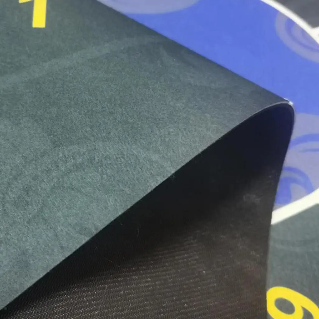 Poker Table Layout Tabletop Mat Roll-up Casino Table Accessories