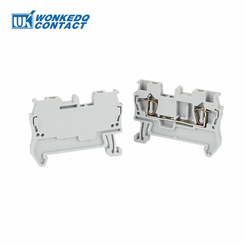 retorno puxar fio conector eletrico din trilho terminal bloco st 15 05