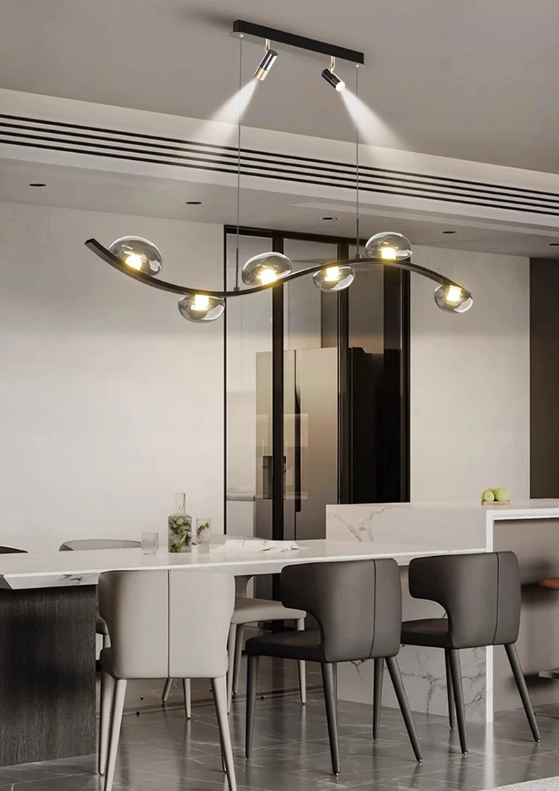 Description Picture 5 of itemModern home decor led lights pendant light lamps for living room led Chandeliers for dining room hanging light indoor lighting