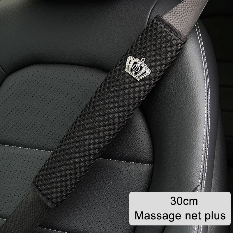 Car Seat Belt Shoulder Guard Padding Pad Massage Net Breathable Four Seasons 23 30 50 75cm Car Interior Accessories seat belt protection seat belt covers seat belt protector safety belt shoulder guard