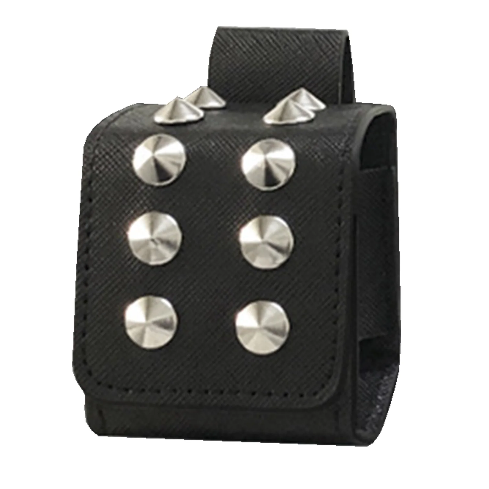 

Golf Ball Mini Pouch Golf Ball Storage Pouch PU Leather Rivets Golf Ball Bag Waist Pouch Pack Outdoor With Magnetic Buckle Gift