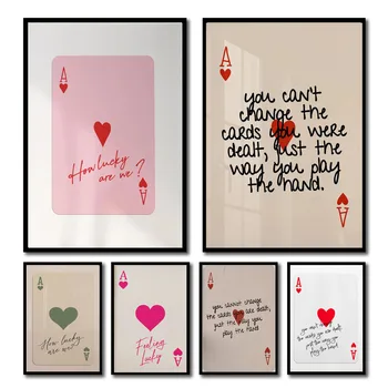 Ace Card Positive Quote Wall Art 1