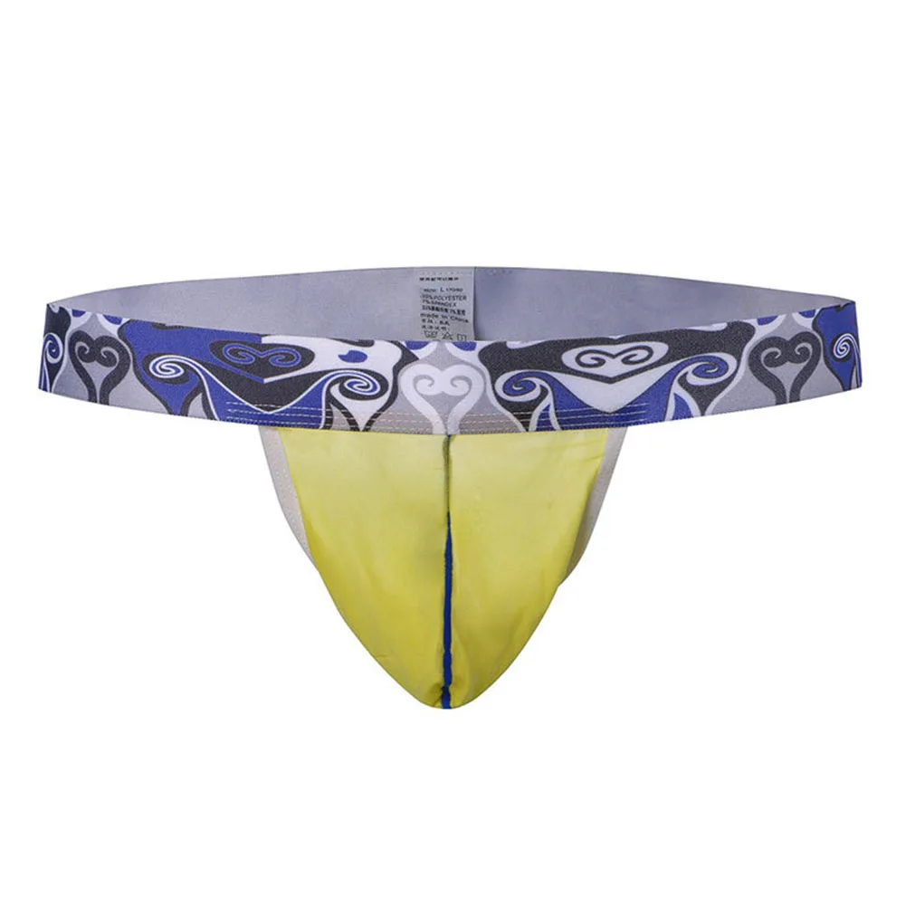 

Стринги мужские из вискозы, пикантные дышащие трусы-танга с широким поясом, маленькая сумочка, нижнее белье с открытыми ягодицами, джоки для геев