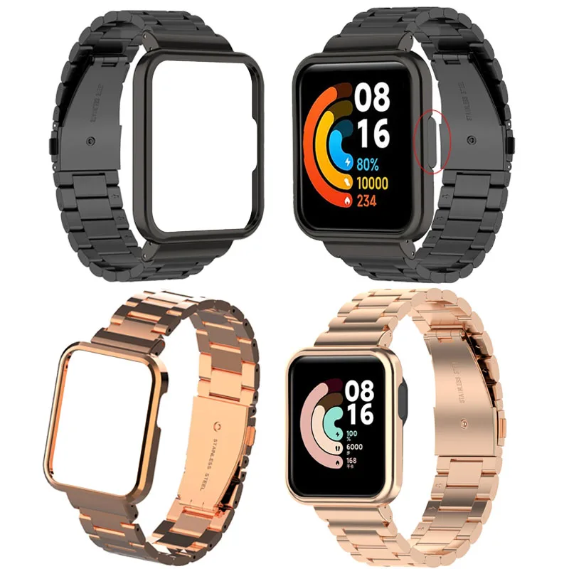 MIlanese Strap For Xiaomi Redmi Watch 2 Lite Mi Watch Lite Bracelet  Stainless Steel Watchband|Smart Accessories| - AliExpress