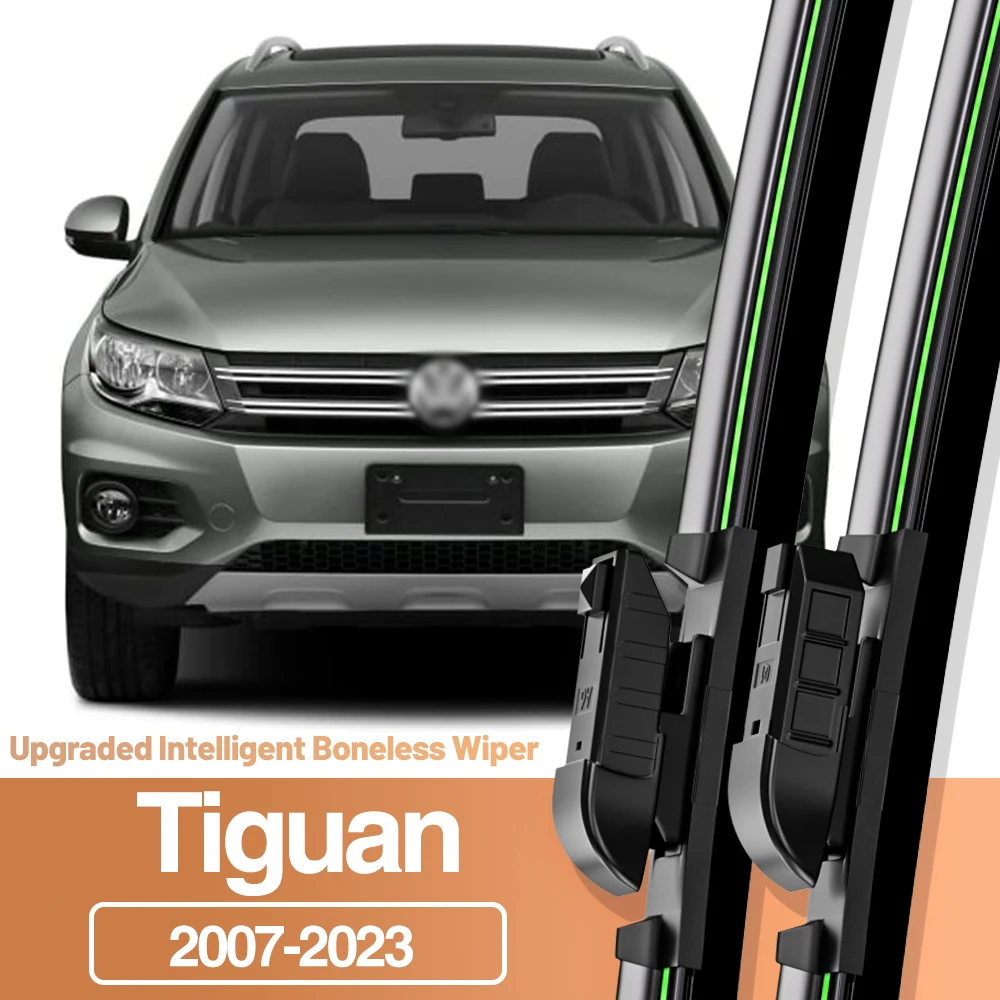 2pcsForVWTiguan20072023FrontWindshieldWiperBladesWindscreen