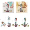 Kids Household Cleaning Tool Kids Broom, Dustpan and Mop Set Housework Cleaning 4