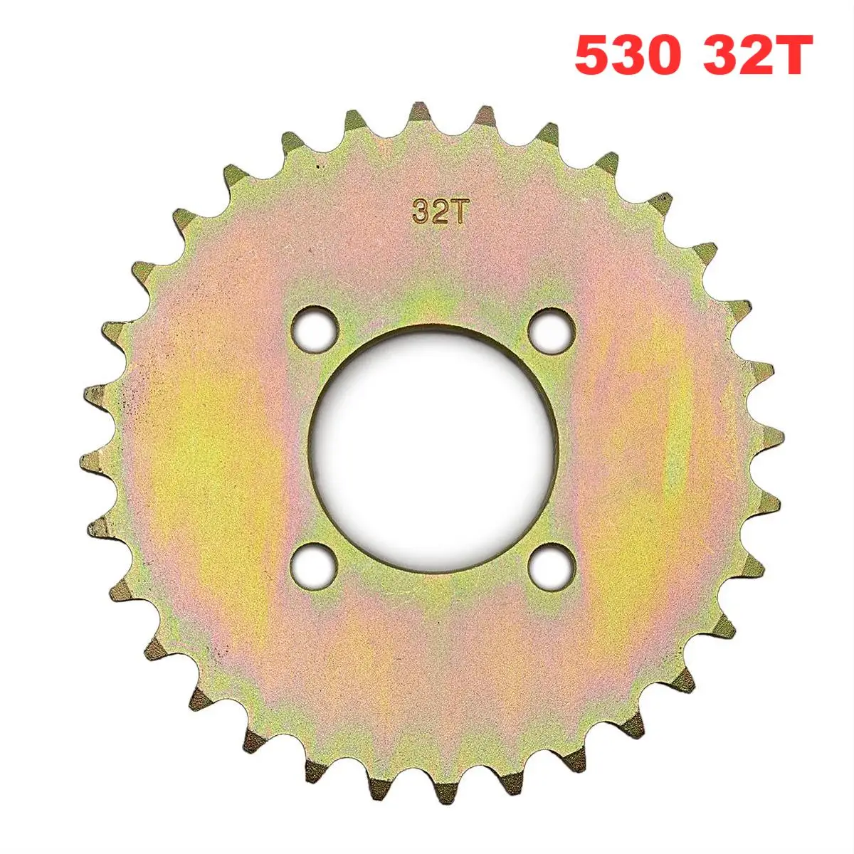 

530 32T 58mm Rear Chain Sprocket Gear Wheel Plate Fit Atv Quad Pit Dirt Bike Motorcycle Motocross