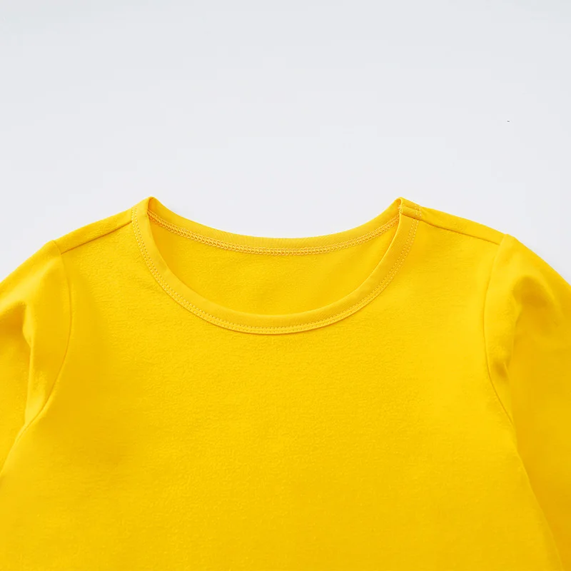 Children's T-Shirt Boys And Girls Cartoon Crocodile Round Neck Spring And Autumn Long Sleeved
