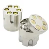 Metal Grinder 3 Layers Herbal 40mm Zinc Alloy Heab Grinder Grass Crusher Hand Muller 4