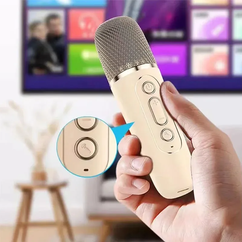 Bluetooth Speaker with Microphone K12 for Outdoor Live Broadcast
