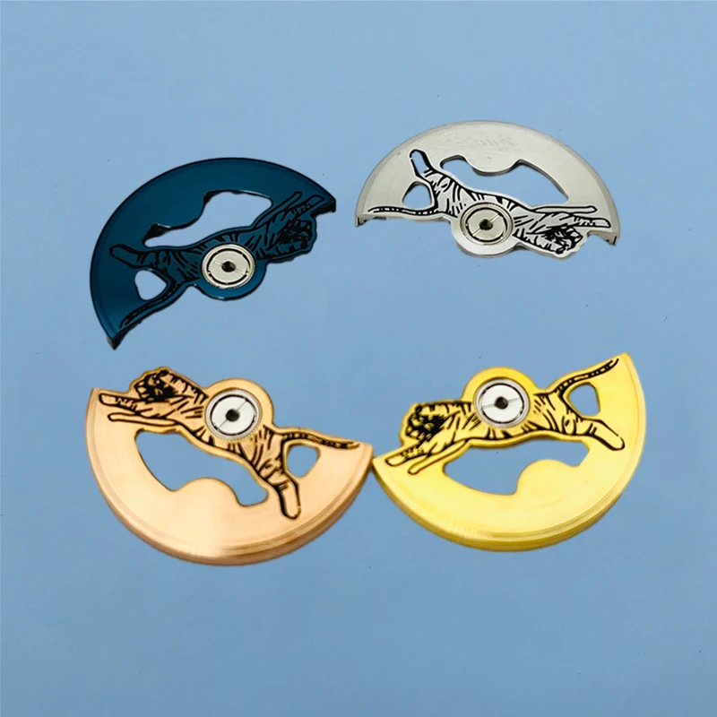 Tiger Pattern Seiko Nh34 Nh35 Nh36 Movimento Automatico Martello Rotore Fit Movimento Pendolo Peso Orologio Meccanico Parti Di Riparazione