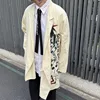 FANDISHI 2024 new Japanese and Korean style casuals Loose fit Dark winds Men's wind coat 1