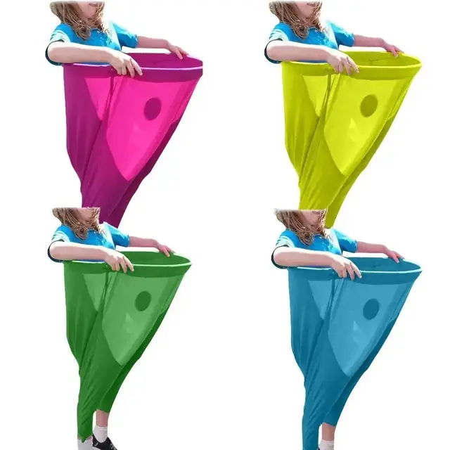 Creative Granny Pants Yard Game Set Exercise with Bouncy Balls and Air Pump Giant Outdoor Tossing Game Soft Wear-resistant 4
