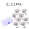 8 Pcs Grey with Case